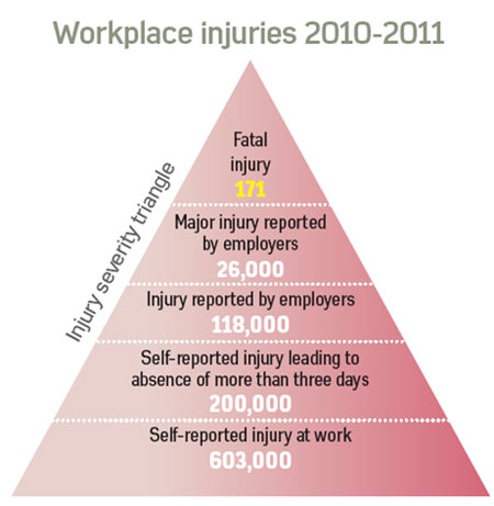 Workplace Injuries 2010-2-11