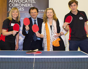 Chartered Institute of Legal Executives-table tennis wellbeing-2015
