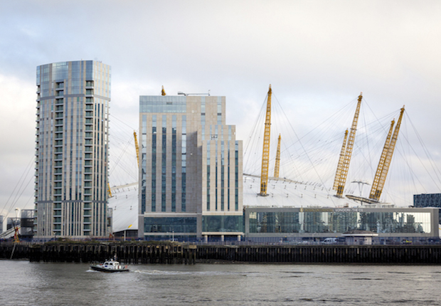 Interiors and Exteriors for Quintessentially for InterContinental hotel at InterContinental London, The O2, London, Britain on 7 December 2015.