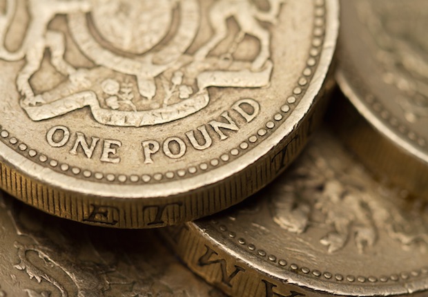 money, pound coins